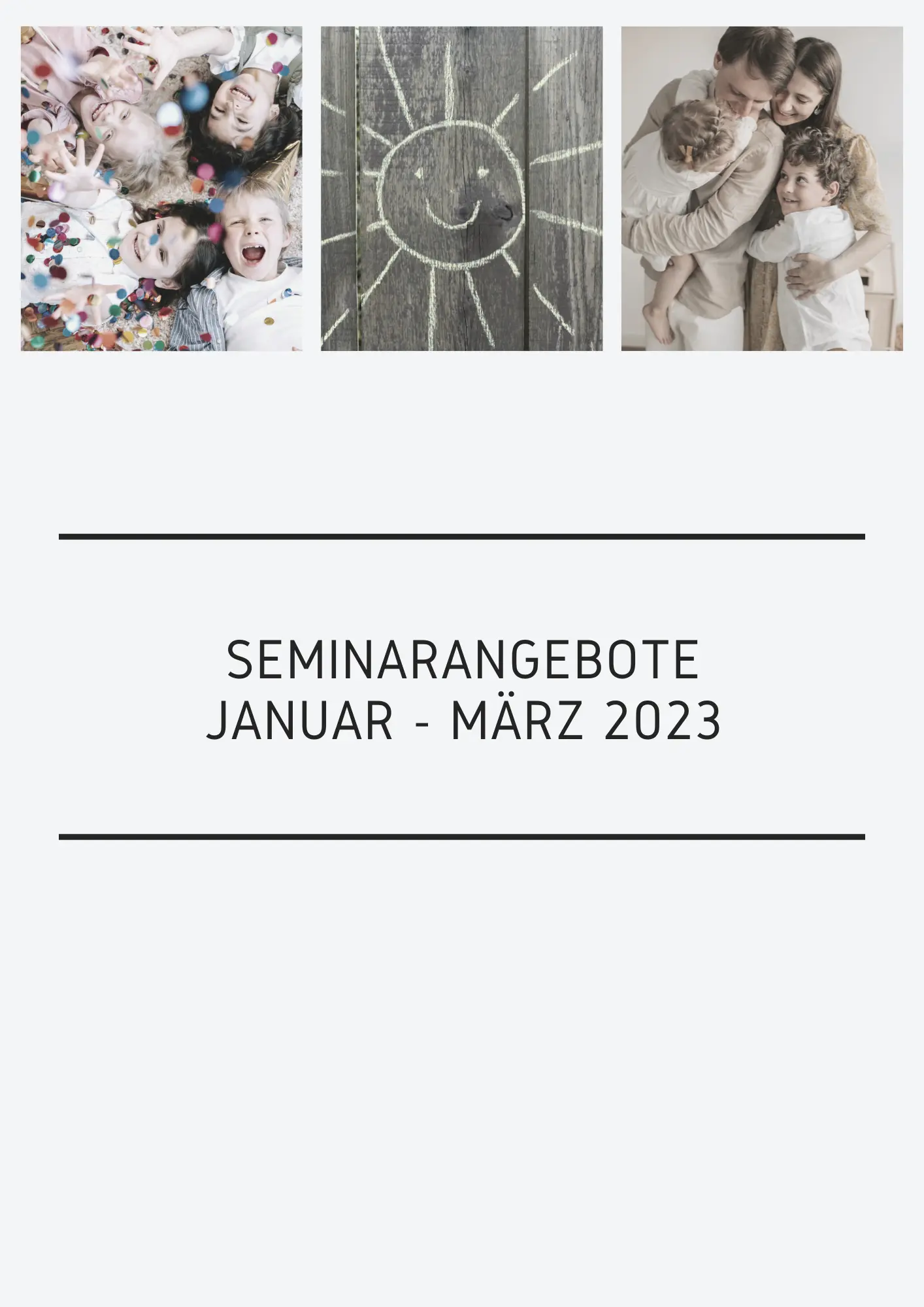 Seminar: Seminarangebot Januar bis März
